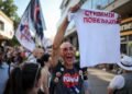 Serbians to keep up protest after President Vucic says he will step down