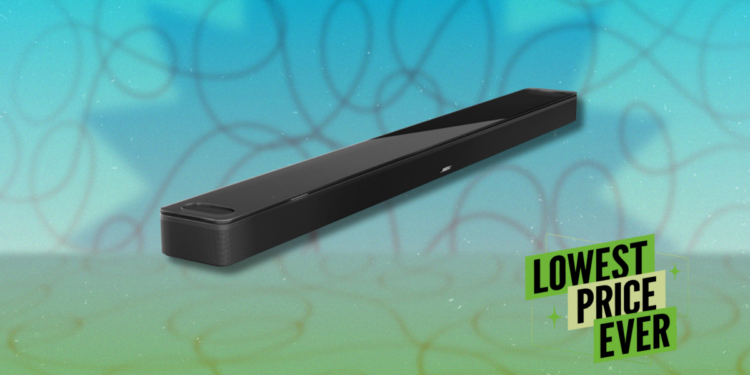 The Bose Smart Ultra Soundbar, One of Their Best, Is $300 Off Right Now