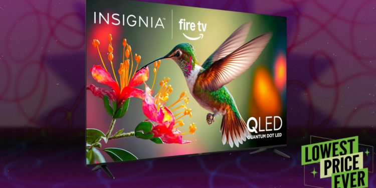 These Insignia QLED TVs Are 40% Off Right Now