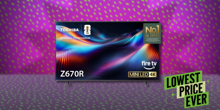 This 85-inch Toshiba Z670R TV Is Almost 50% Off Right Now