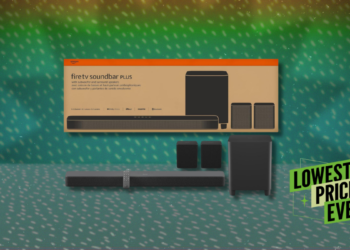 This Fire TV Soundbar Plus Bundle Is $200 Off Right Now
