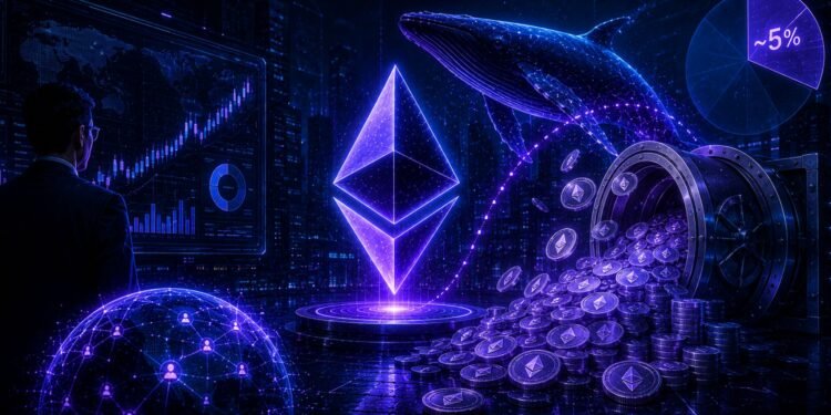Tom Lee's Bitmine Buys Another $213M In Ethereum, Nears 5% Of ETH Supply