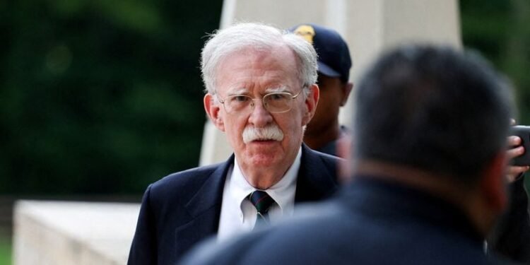 Trump adviser-turned-critic John Bolton pleads guilty to mishandling classified documents
