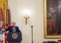 Trump says no toll on Strait of Hormuz unless US imposes one