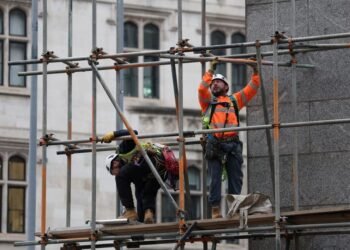 UK construction activity shrinks at fastest pace since 2020, PMI shows