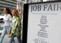US job openings rise to two-year high, but hiring still struggling