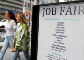 US job openings rise to two-year high, but hiring still struggling