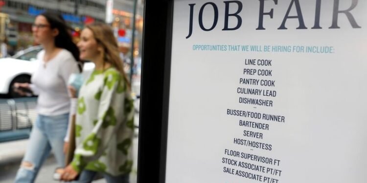 US job openings rise to two-year high, but hiring still struggling