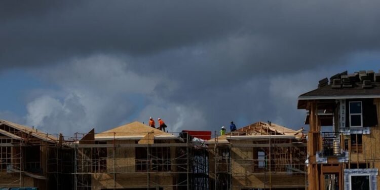 US single-family housing starts hit eight-month low; import prices rise above expectations