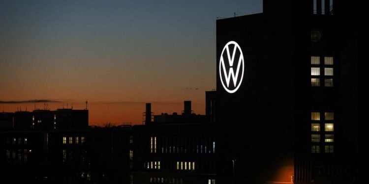 Volkswagen’s stock nears a 15-year low on reports of massive planned layoffs