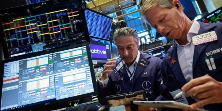 Wall Street ends sharply lower as chips slide, jobs data fuels rate hike fears