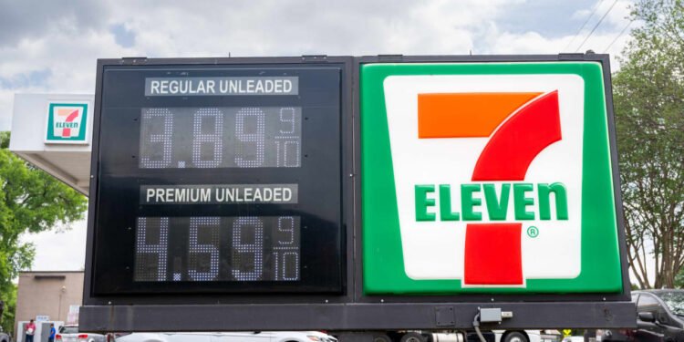 7-Eleven made $349 million from surge in gasoline prices in the U.S. last quarter