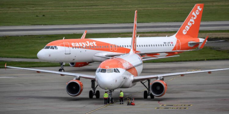 Bidding war breaks out for easyJet as Apollo tops rival private-equity group’s bid