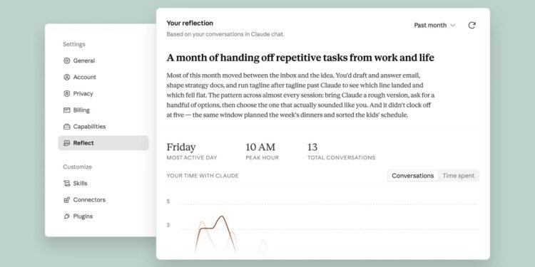 'Claude Reflect' Is Like Spotify Wrapped for Your AI Chat History