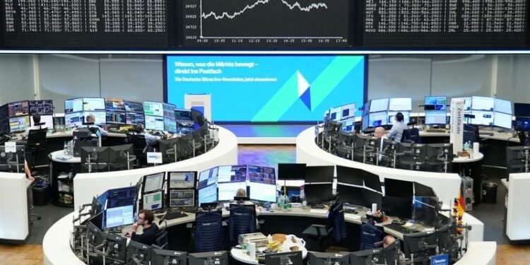 European shares pause after rally, doubts linger over Iran peace deal