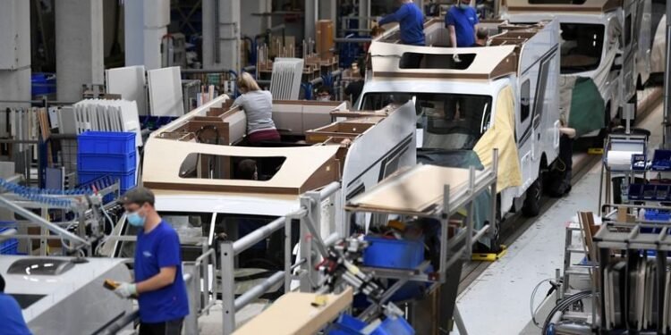 German industrial output rises more than expected in May