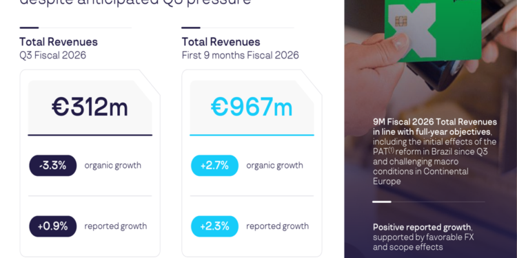 Pluxee Q3 FY2026 slides: Brazil reform pressures revenue despite strong volumes