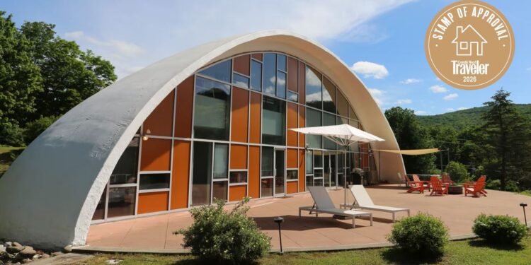 Quirky Airbnbs: A Retro-Cool Dome Home on Five Acres in the Catskills
