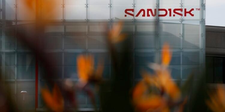 Sandisk’s and Micron’s stocks sink as the rotation trade builds, but supply shortages should limit losses
