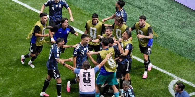 Soccer-Argentina late show sinks England and sets up World Cup final against Spain