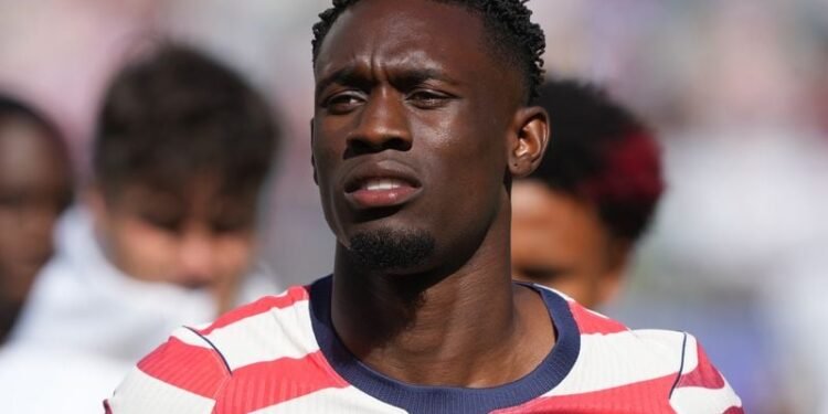 Soccer-US striker Balogun available for Belgium clash despite red card
