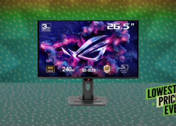The ASUS ROG Strix XG27UCDMG 4K OLED Gaming Monitor Is $100 Off