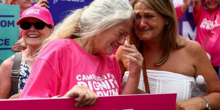 The legal status of assisted dying in different countries