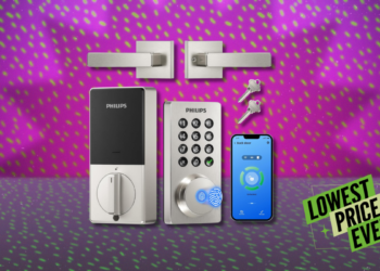 This Complete Philips Smart Door Lock Bundle Is 40% Off Right Now