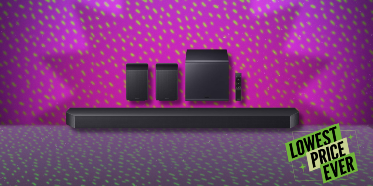 This Complete Samsung Soundbar System Is $400 Off Right Now
