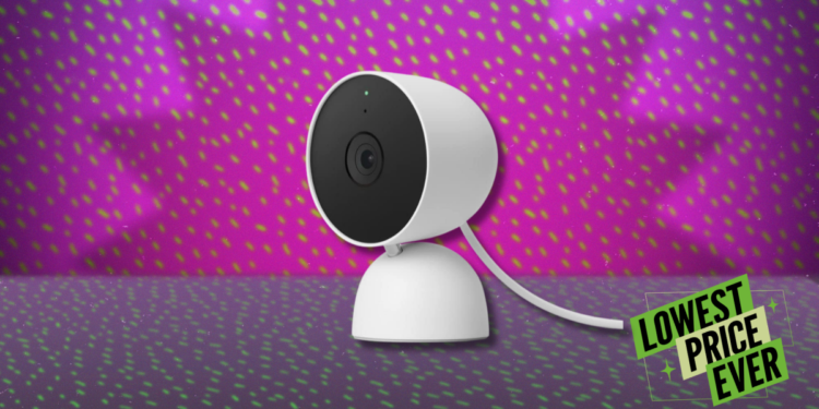 This Google Indoor Nest Camera Is 35% Off Right Now