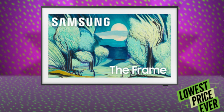 This Samsung "The Frame" TV Is $400 Off Right Now