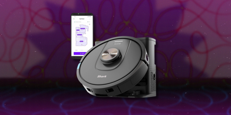 This Self-Emptying Shark Robot Vacuum With LiDAR Mapping Is on Sale for Just $135 Right Now