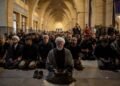 Three sons of Iran’s slain leader Khamenei appear at funeral, not his successor
