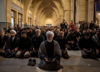 Three sons of Iran’s slain leader Khamenei appear at funeral, not his successor