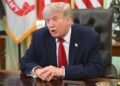 Trump rings Wall Street opening bells and says the stock market ‘is going to go through the roof’