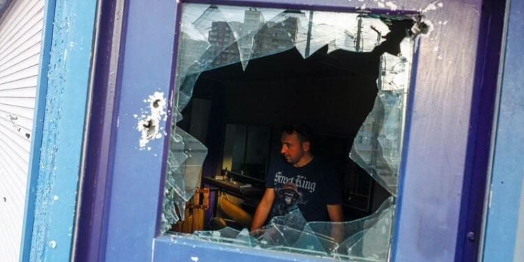Two dead, 19 wounded as Russia strikes Ukraine with missiles, drones