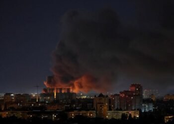 Ukrainian capital Kyiv under missile attack, two injured, mayor says