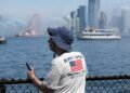 Vessel forced out of New York ship parade over ’politically charged’ banners