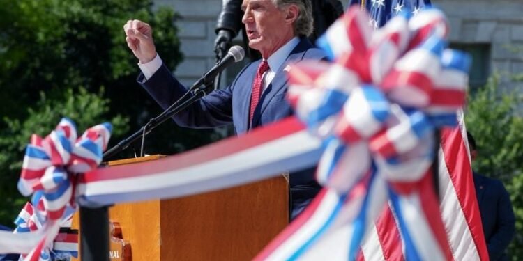 White supremacists’ July 4 march counts as free speech in ’messy democracy,’ Interior Secretary Burgum says